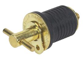 Scepter Twist Turn Brass Drain Plug 1"