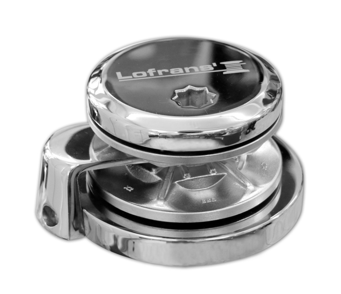 MOLINETE V.SX2 LOFRANS, INOX, REDONDO, G+D, 1000W/12V, 10 DIN766