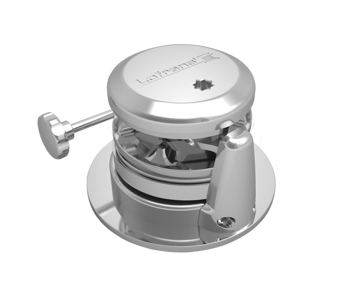 MOLINETE V.SX4 LOFRANS, INOX, REDONDO, HYD, 12-13DIN766