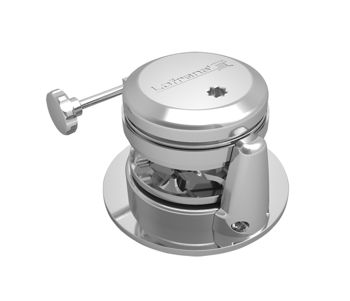 MOLINETE V.SX4 LOFRANS, INOX, REDONDO, HYD, 12-13DIN766