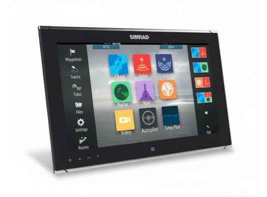 Monitor Simrad MO16-T de 15,6 pulgadas con pantalla táctil y alto brillo