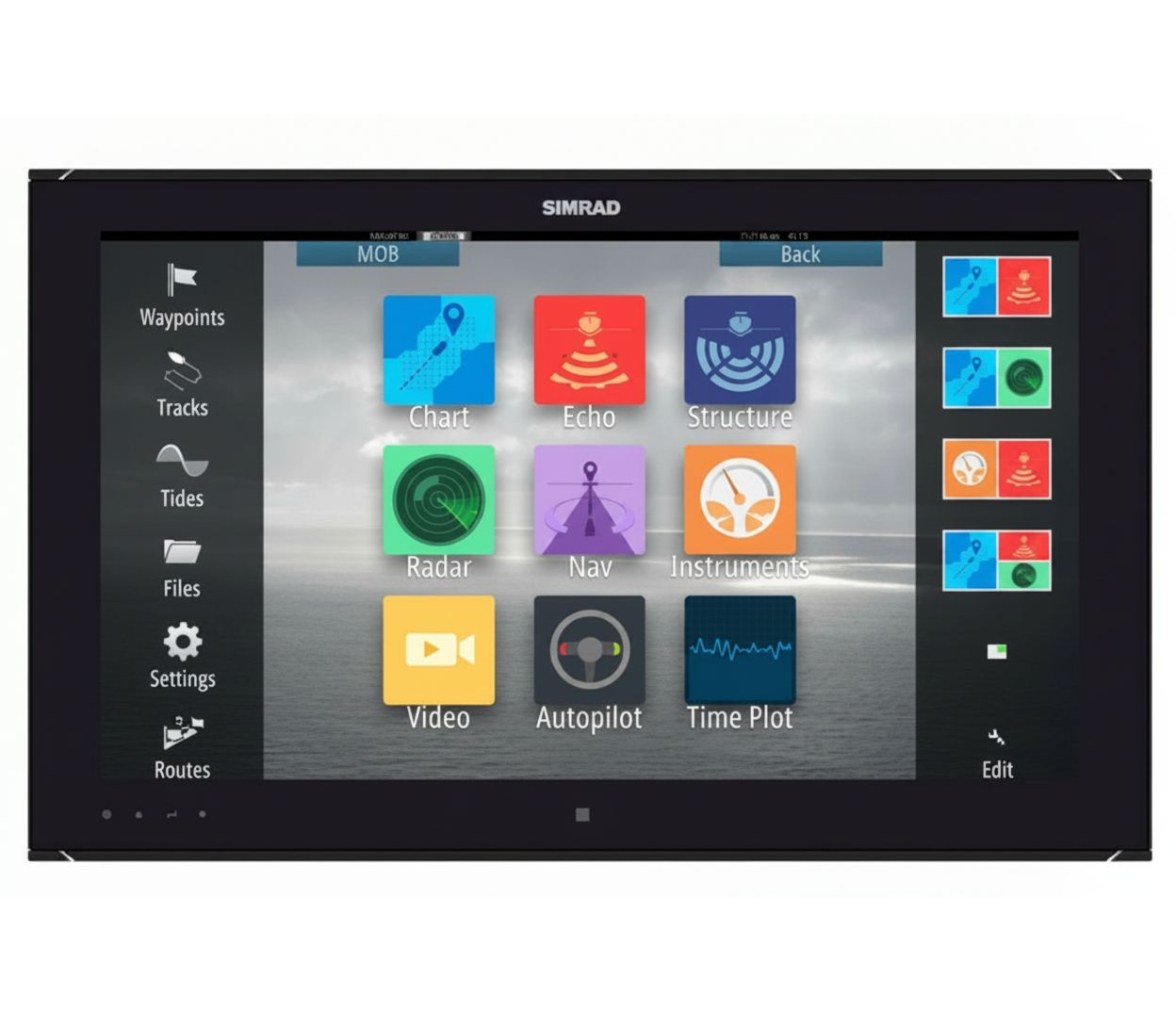 Monitor Simrad MO24-T 24 pulgadas, táctil, alto brillo