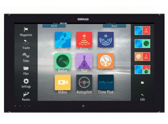 Monitor Simrad MO24-T 24 pulgadas, táctil, alto brillo