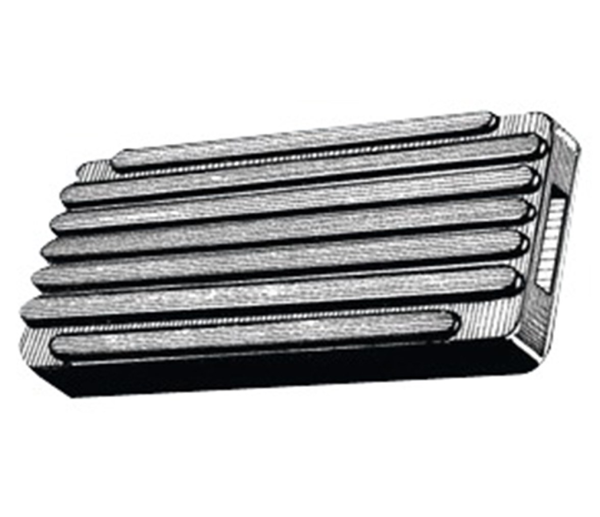 Montura de goma 150x50x5 mm