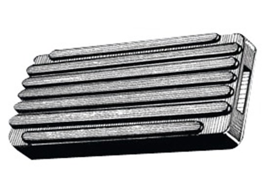 Montura de goma 150x50x5 mm