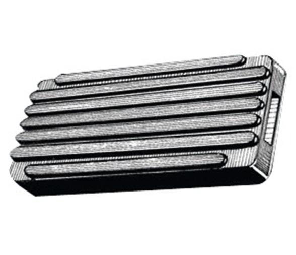 Montura de goma 150x50x5 mm