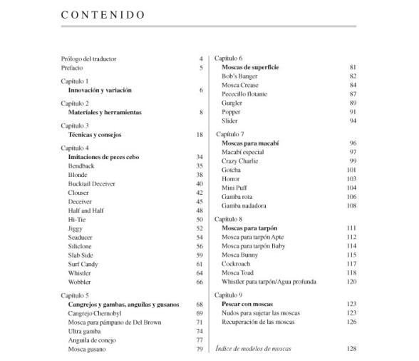 Moscas fundamentales para la pesca en el mar