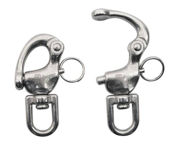 Mosqueton Apertura Rapida Giratorio KONG 521