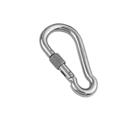 Mosqueton Bombero con Cierre Inox 316 Vinox