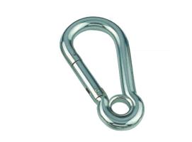 Mosqueton Bombero con Ojillo Inox 316 Blister 2 unidades