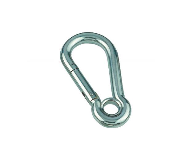 Mosqueton Bombero con Ojillo Inox 316 Blister 2 unidades