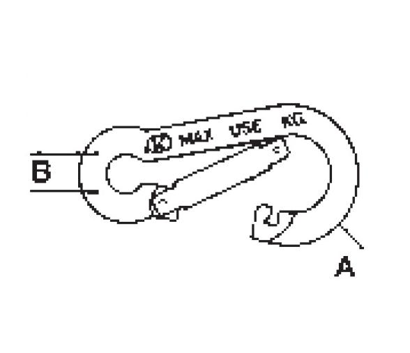 Kong Mosqueton Bombero Inox 316