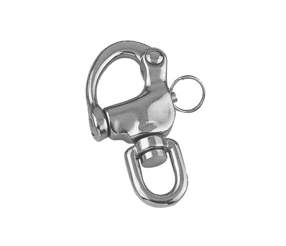 Mosqueton Driza Giratorio Inox