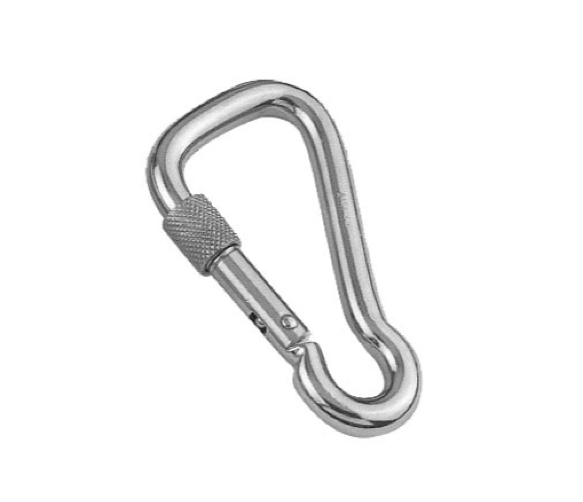 Mosqueton Harness Inox con Cierre Vinox