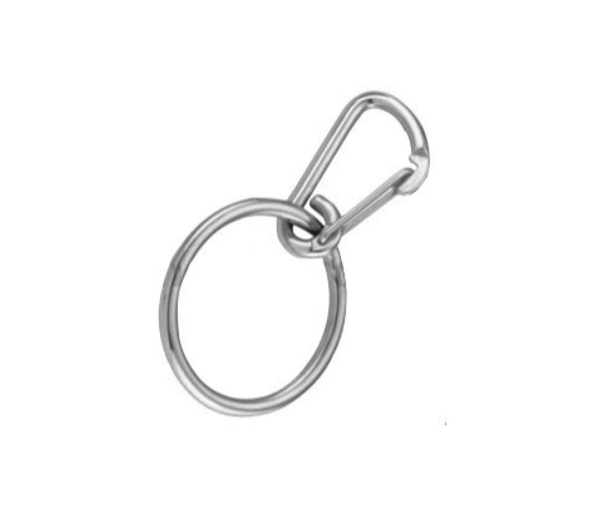 Mosqueton Inox 304 con Anillo Vinox