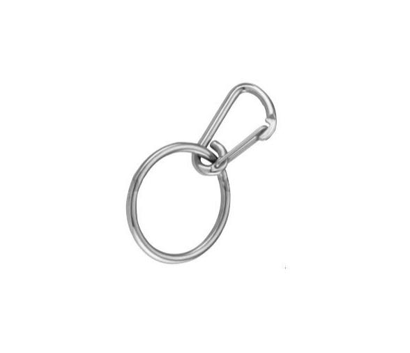 Mosqueton Inox 304 con Anillo Vinox