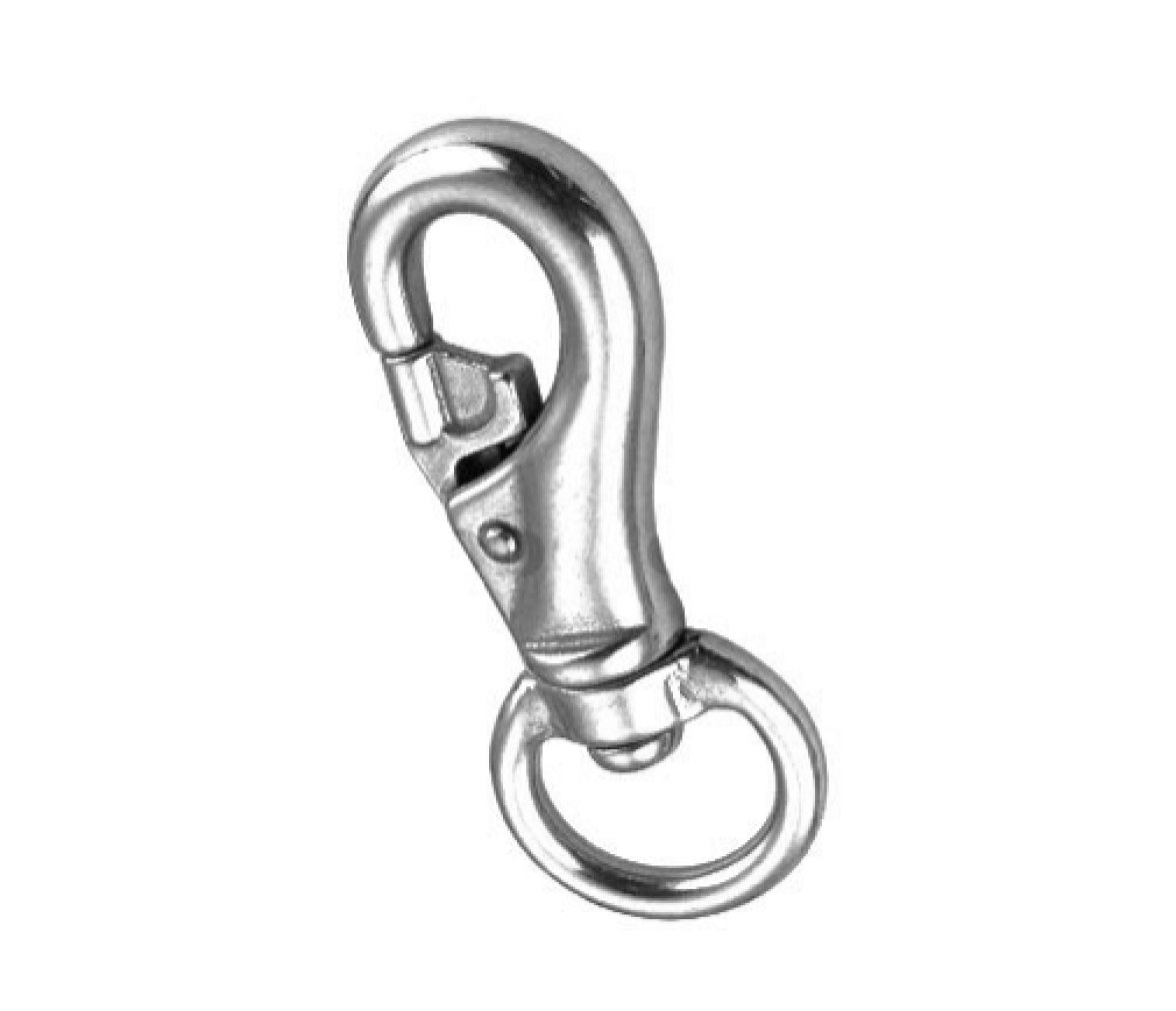 Mosqueton Inox 316 Cierre Anilla Giratorio Vinox