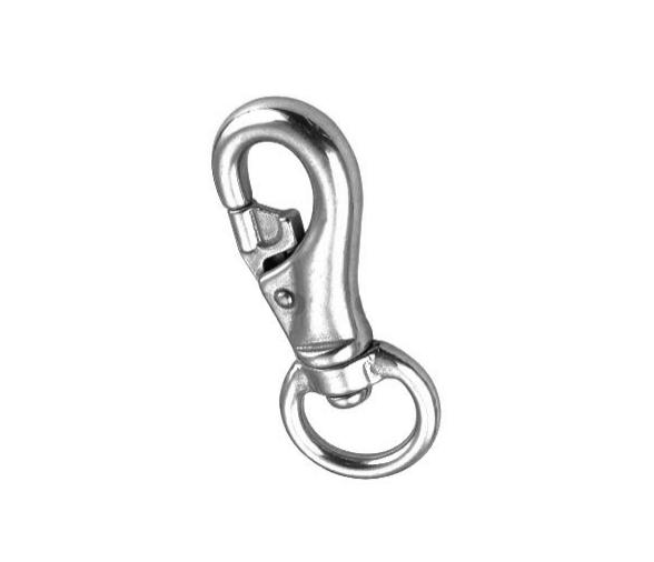 Mosqueton Inox 316 Cierre Anilla Giratorio Vinox