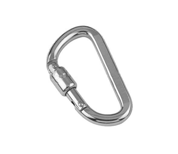 Mosqueton Plano con Cierre Autoblocante Inox 316 Vinox