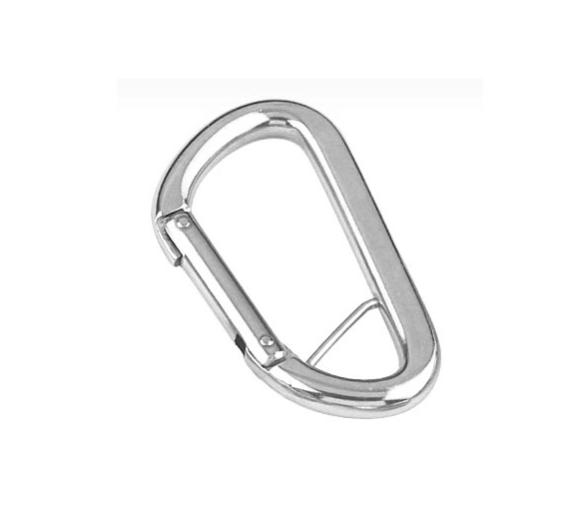 Mosqueton Plano con Ojo Apertura Lateral Inox 316 Vinox