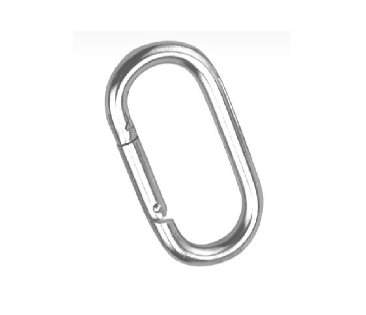Mosqueton Plano Inox 316 Apertura Lateral Vinox