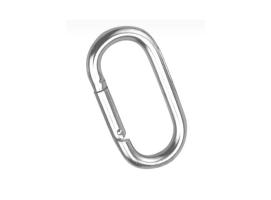 Mosqueton Plano Inox 316 Apertura Lateral Vinox