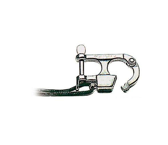 Mosqueton Disparo Rapido Fijo para Ski Inox 100 mm