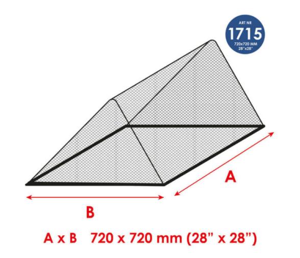 Mosquitera para Escotilla Abierta Grande 1715