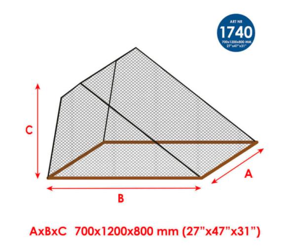 Mosquitera para Escotilla de Paso 1740