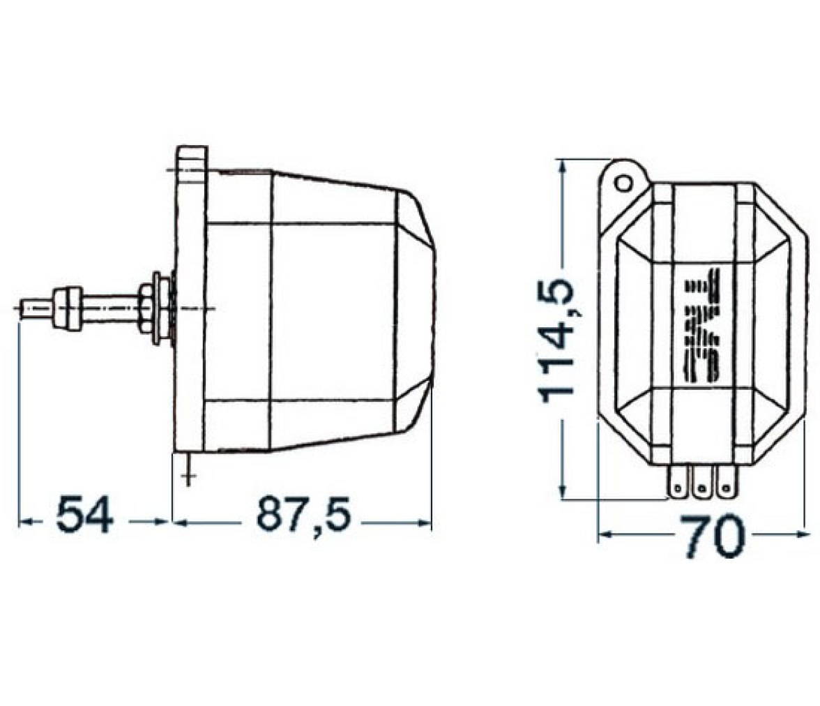 TMC Motor Limpiaparabrisas Estanco