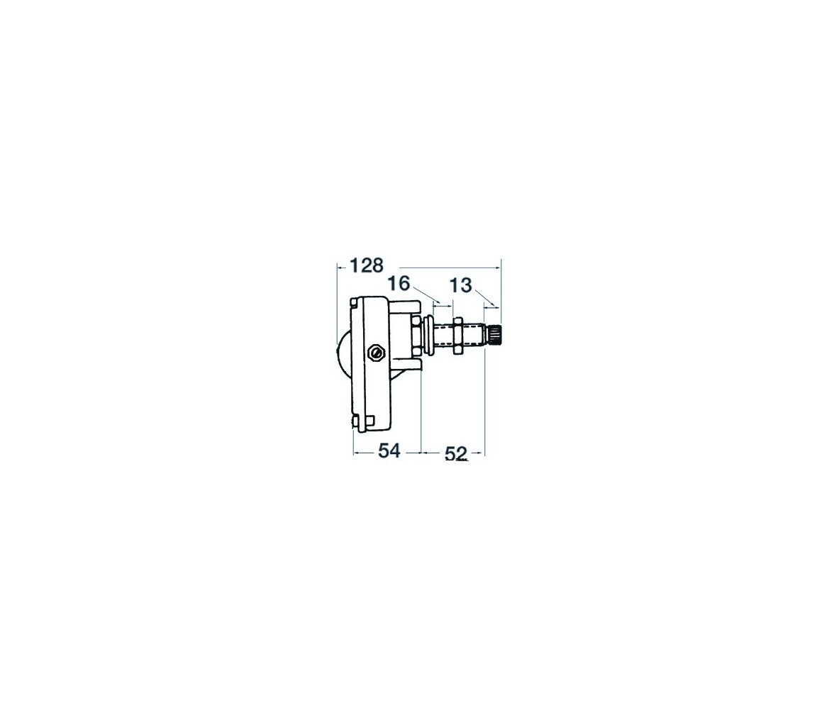 TMC Motor Limpiaparabrisas Eje 50 mm