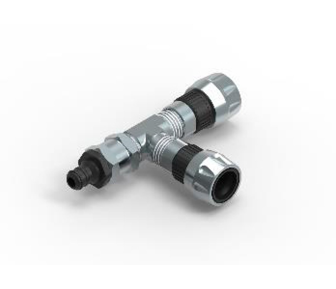 Nardi T-Acoplamiento Accesorios para 2 Mangueras