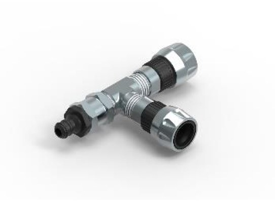 Nardi T-Acoplamiento Accesorios para 2 Mangueras
