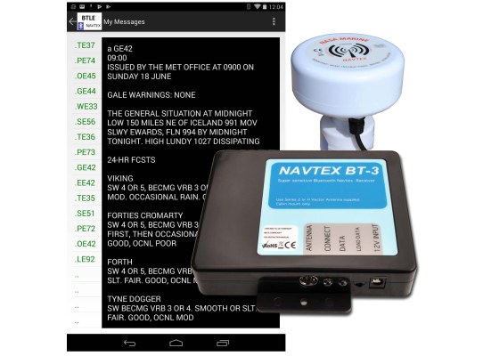 Nasa BT-3 Navtex Bluetooh  con Antena H Vector