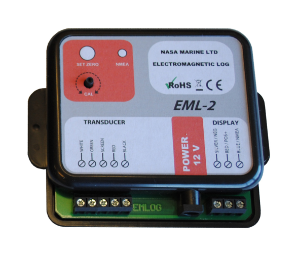 NASA Corredera Electromagnética EML-2 (transductor y caja de datos)