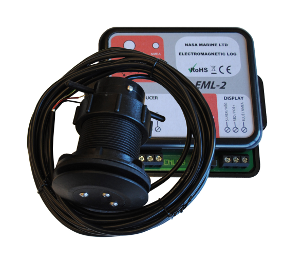 NASA Corredera Electromagnética EML-2 (transductor y caja de datos)