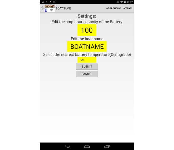 NASA Monitor de Baterías BM-1 Bluetooth
