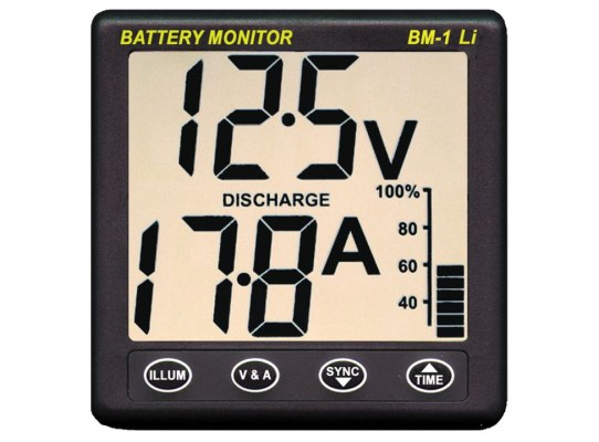 Nasa Monitor de Baterías Clipper BM-1 Litio (LiFePO4)