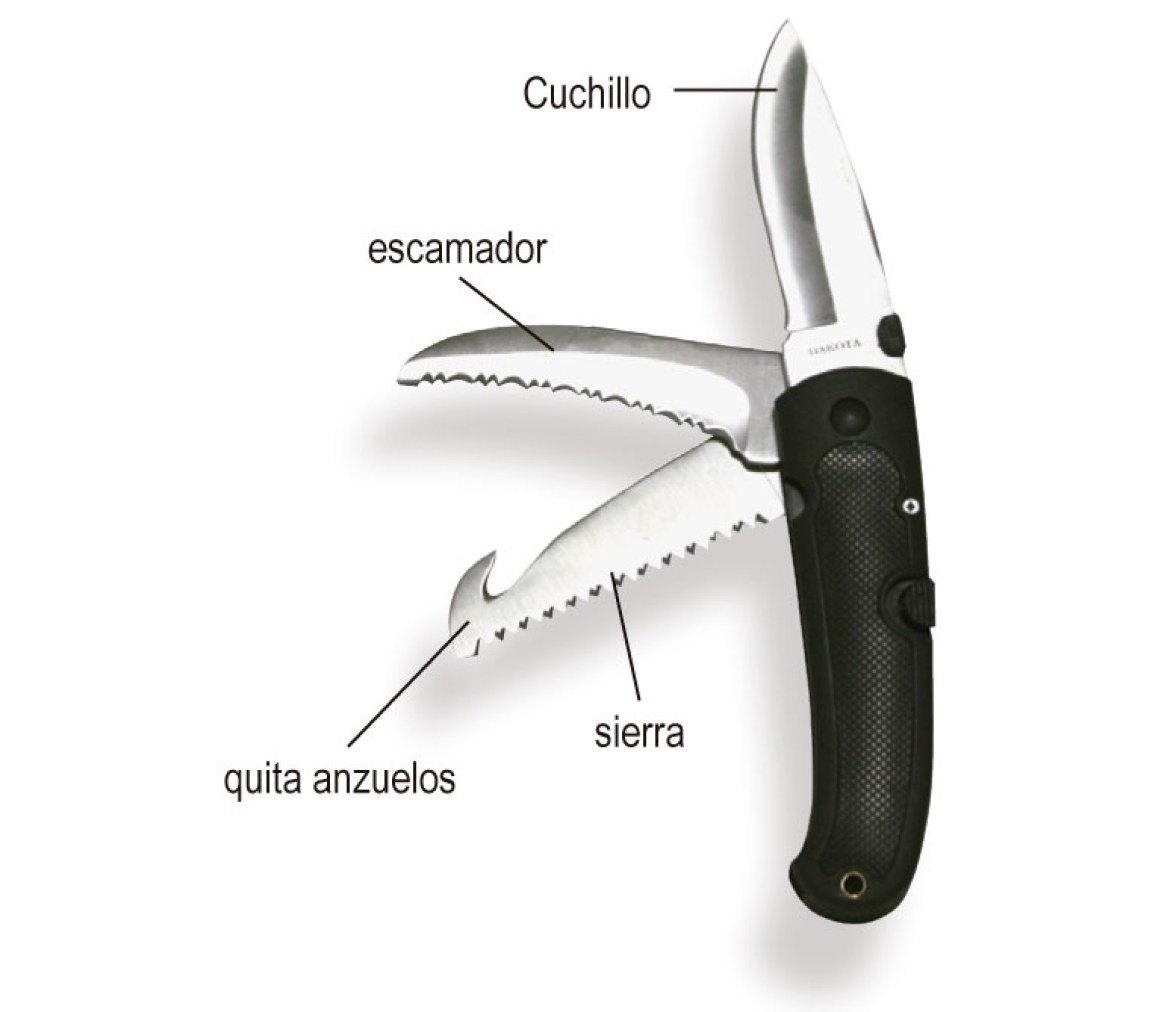 Navaja Multiusos Fuentes Acero Inox Lalizas