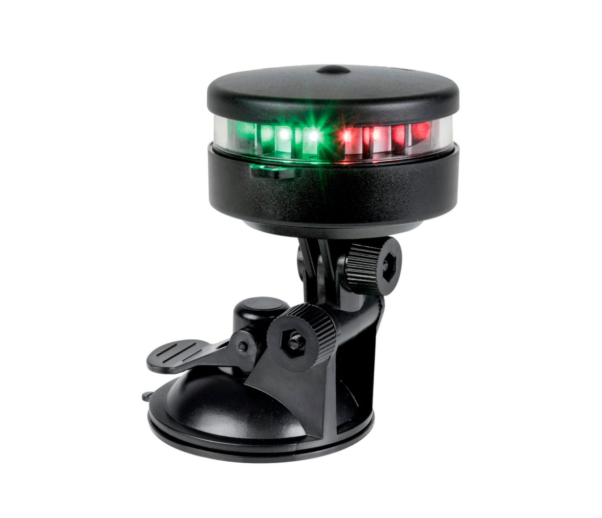 Navilight 1 NM Luz de Navegación Bicolor 360º con Ventosa