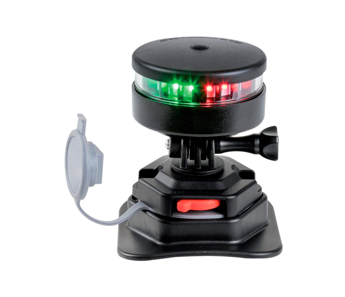 Navilight 1 NM Luz de Navegación Bicolor 360º con 3 Fijaciones