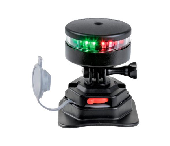 Navilight 1 NM Luz de Navegación Bicolor 360º con 3 Fijaciones