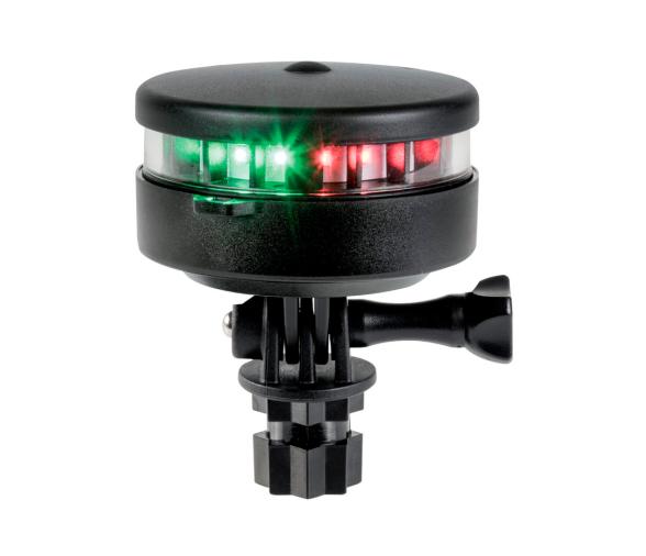 Navilight 1 NM Luz de Navegación Bicolor 360º con 3 Fijaciones