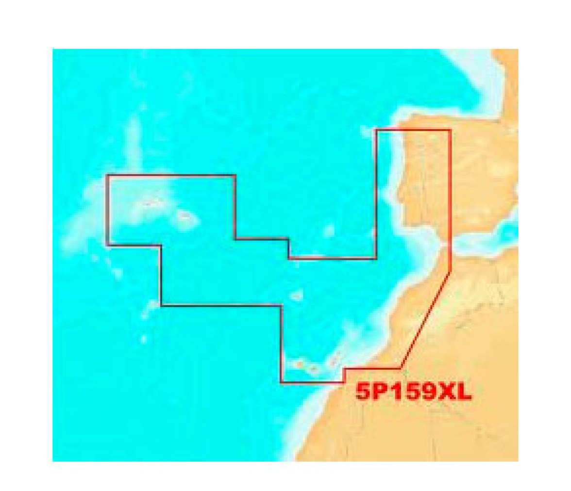 Navionics Platinum+ XL 5P159 Cartography (Portugal, Azores and Canary Islands)