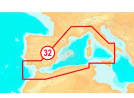 Navionics Cartografia Nautica Platinum+ Large Mediterraneo Oeste