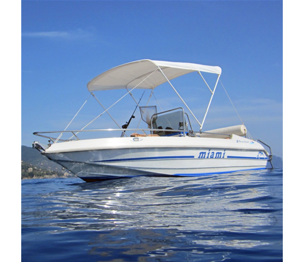 NETTUNO Toldo Bimini Elegance 3 Arcos Blanco