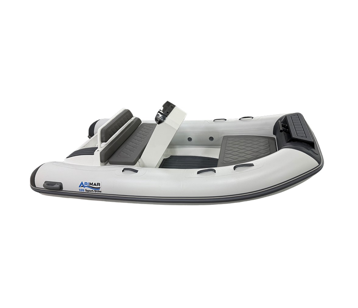 Neumatica semirrigida de casco de aluminio, ARIMAR Sport Stile 320