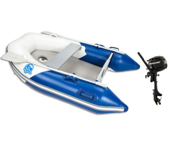 Neumatica Kybin CD 200 AIR + Motor Mercury F 2.5 M