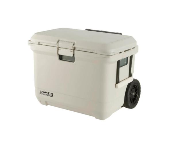 Nevera Coleman Pro 55qt con Ruedas
