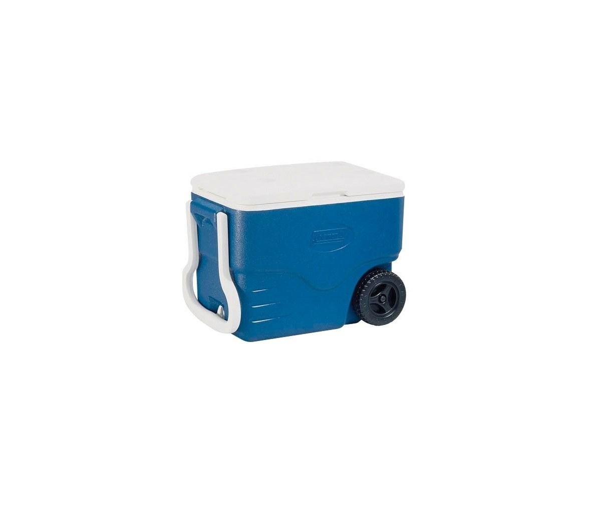 NEVERA PORTATIL CON RUEDAS 40QT AZUL COLEMAN